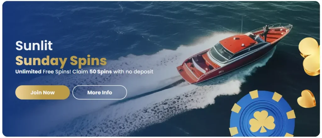 Sunlit Sunday Spins Lukki Casino No Deposit Bonus